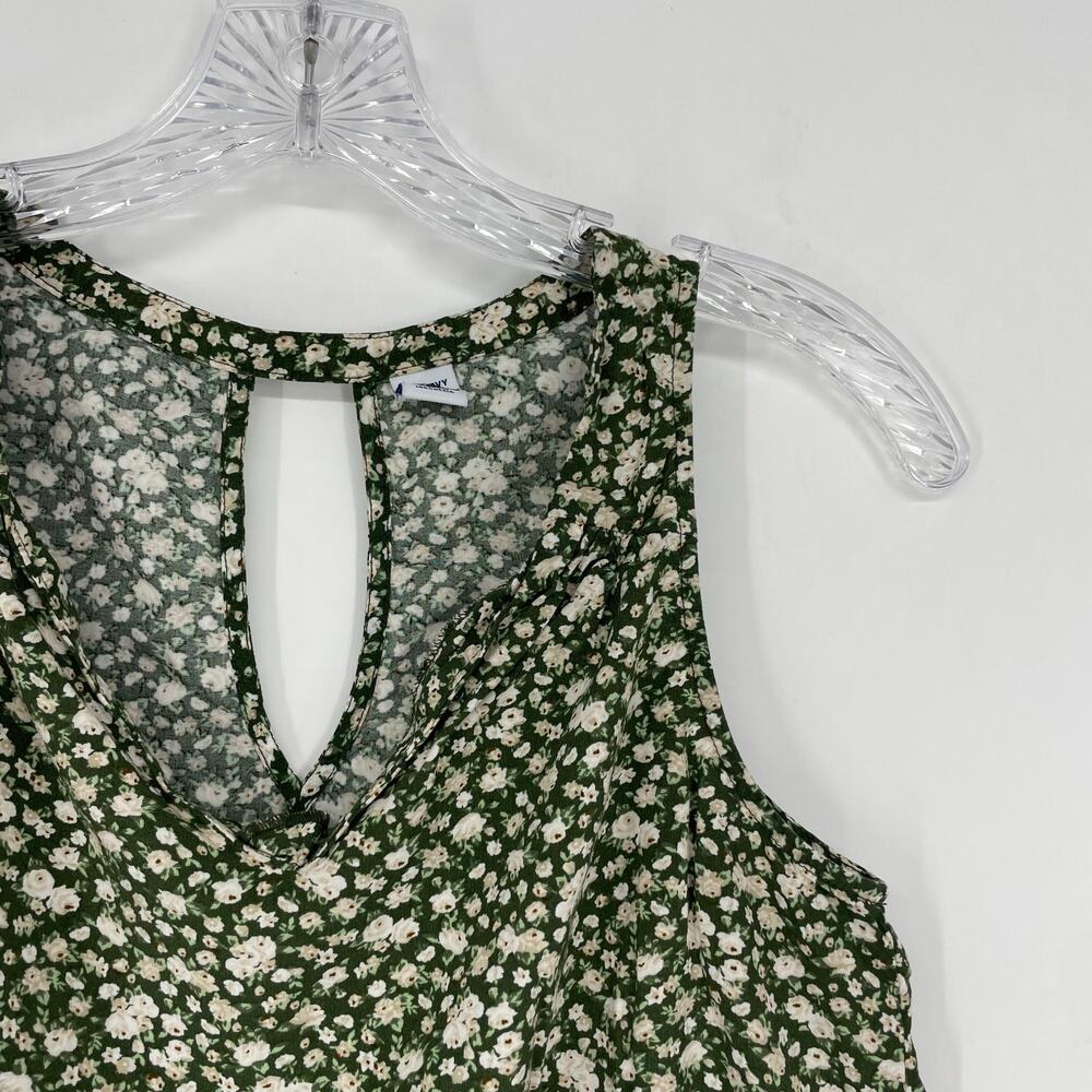 Old Navy Sleeveless Floral V-Neck Top Size Small - Picture 2 of 6